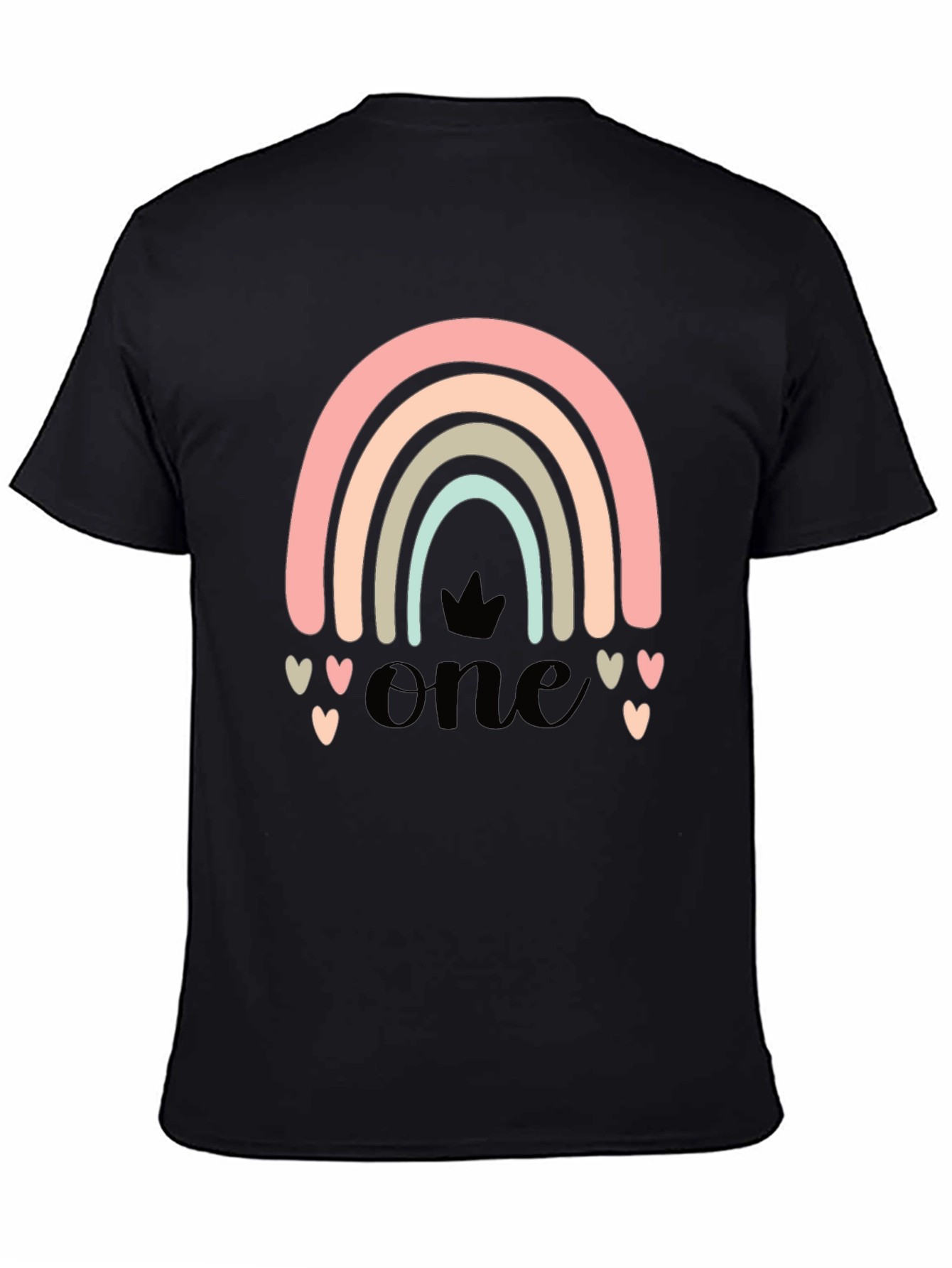 Rainbow One T-Shirt - Cute Birthday Tee