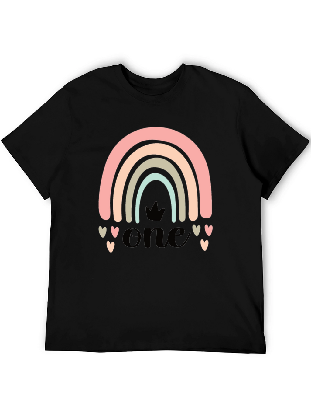 Rainbow One T-Shirt - Cute Birthday Tee