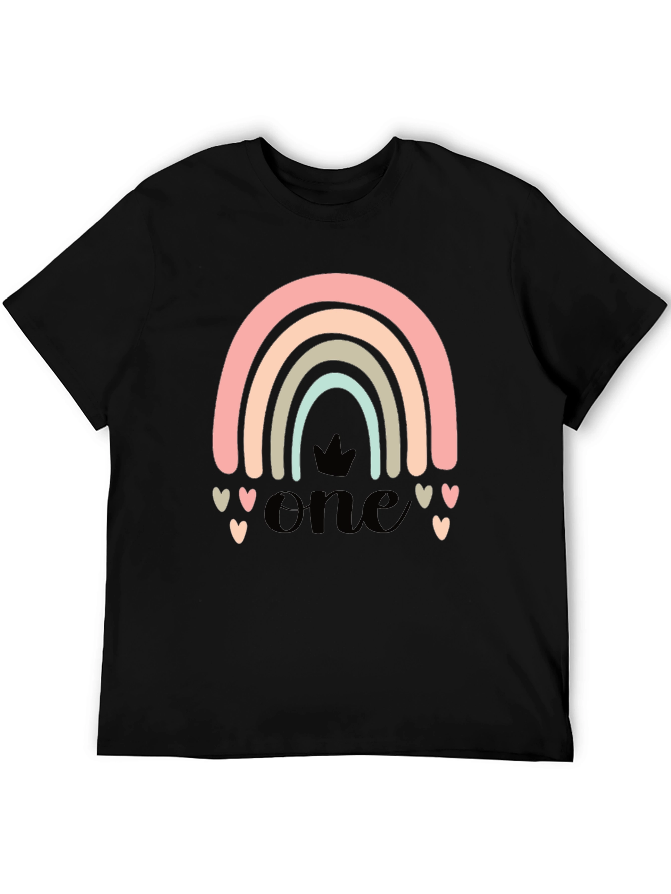 Rainbow One T-Shirt - Cute Birthday Tee
