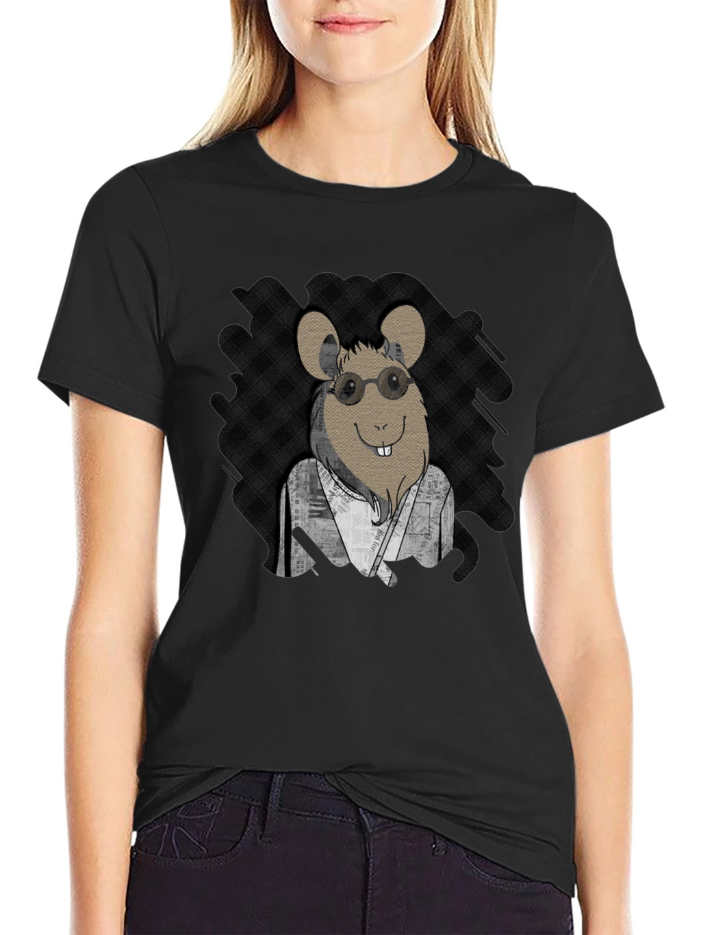 Rat in Glasses T-Shirt