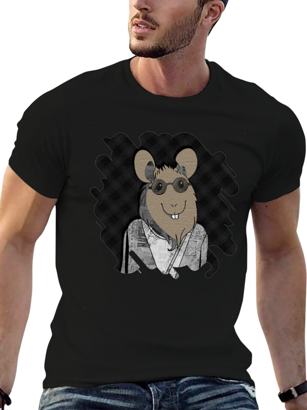 Rat in Glasses T-Shirt