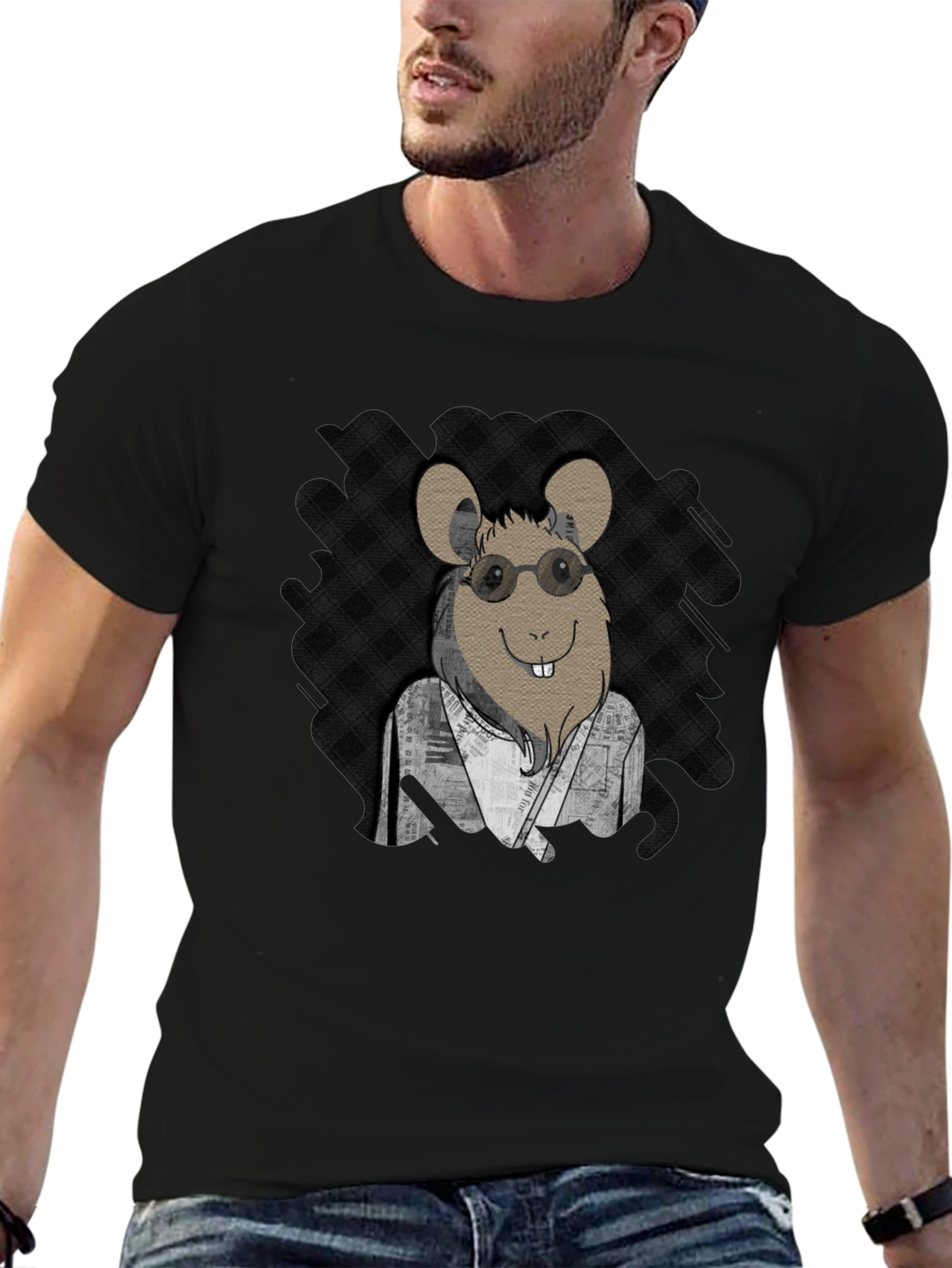 Rat in Glasses T-Shirt