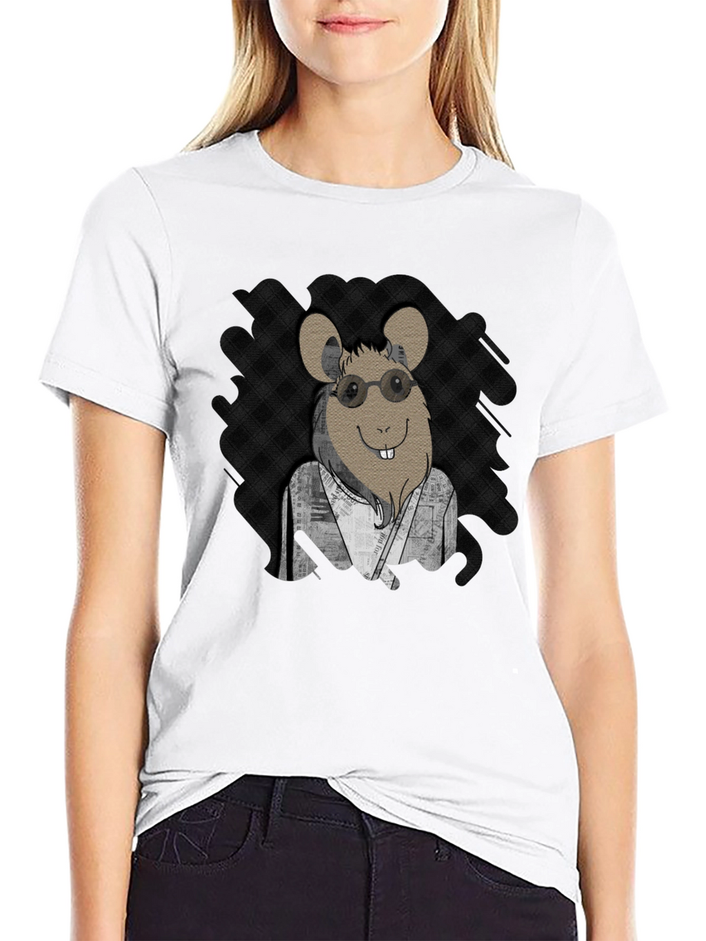 Rat in Glasses T-Shirt