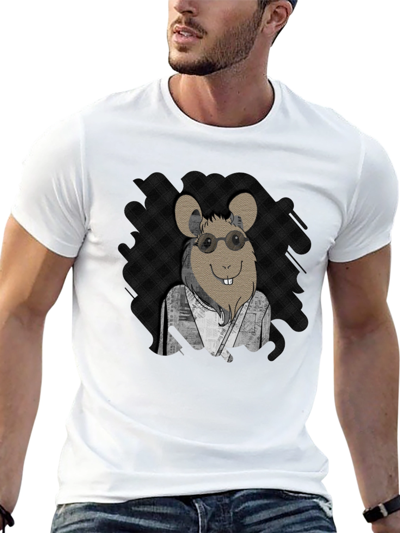Rat in Glasses T-Shirt