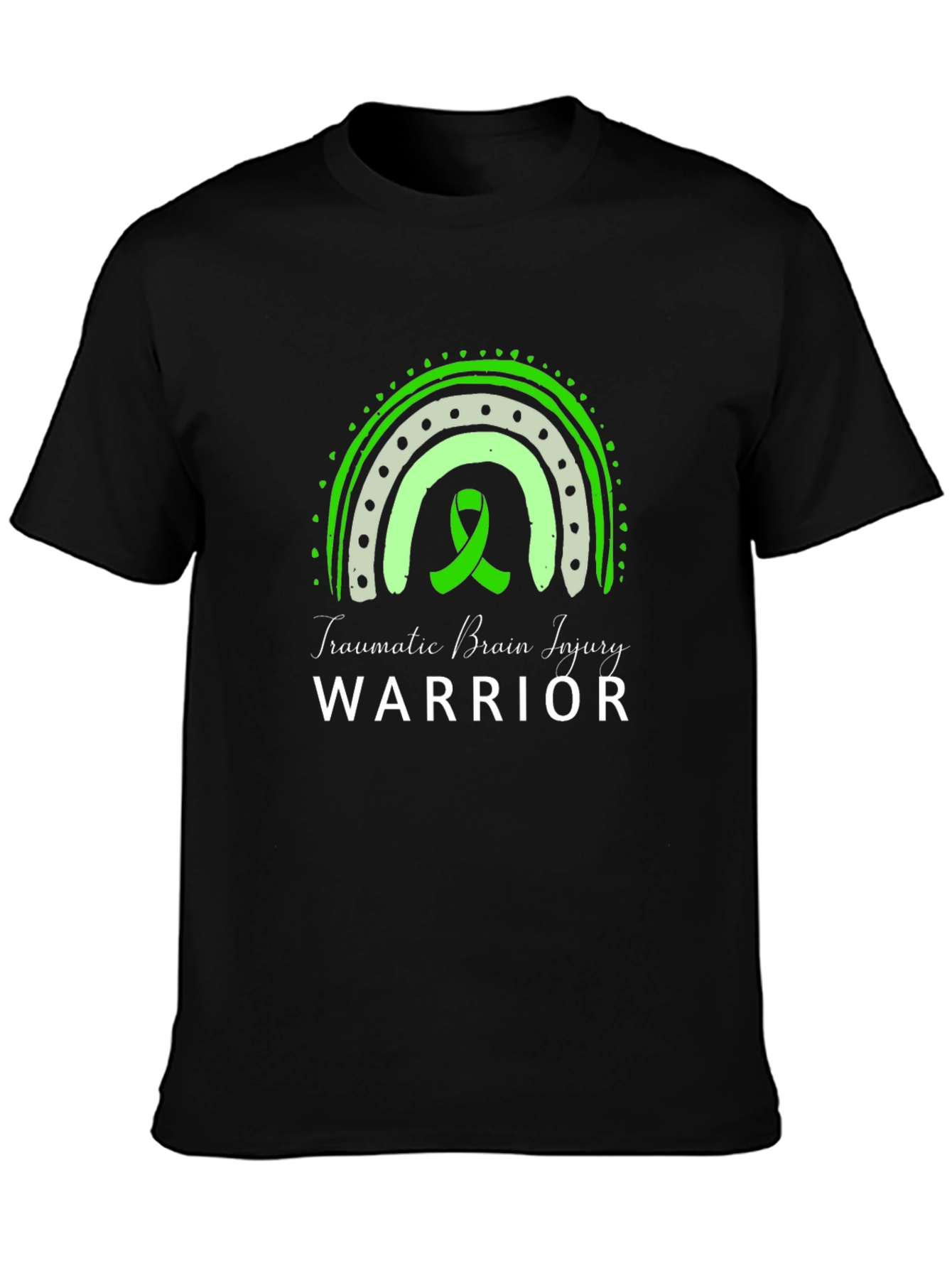 TBI Warrior Rainbow Graphic Tee