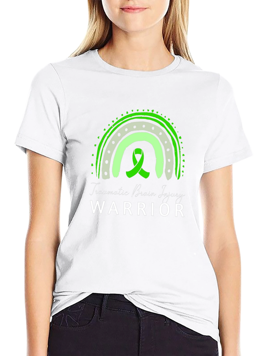 TBI Warrior Rainbow Graphic Tee