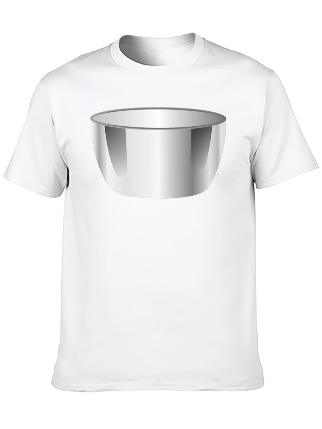 Bowl Graphic T-Shirt - Black Cotton Tee