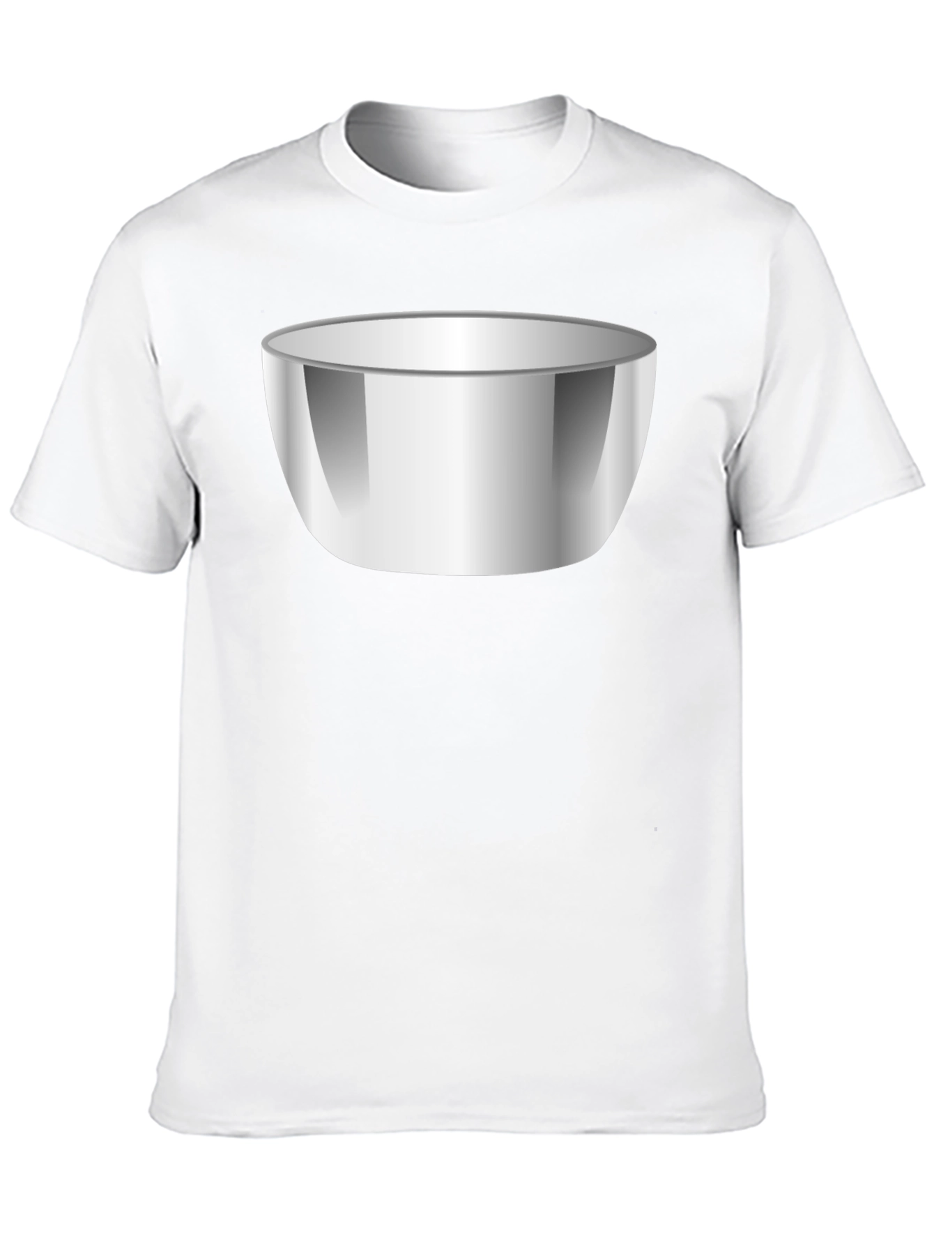 Bowl Graphic T-Shirt - Black Cotton Tee