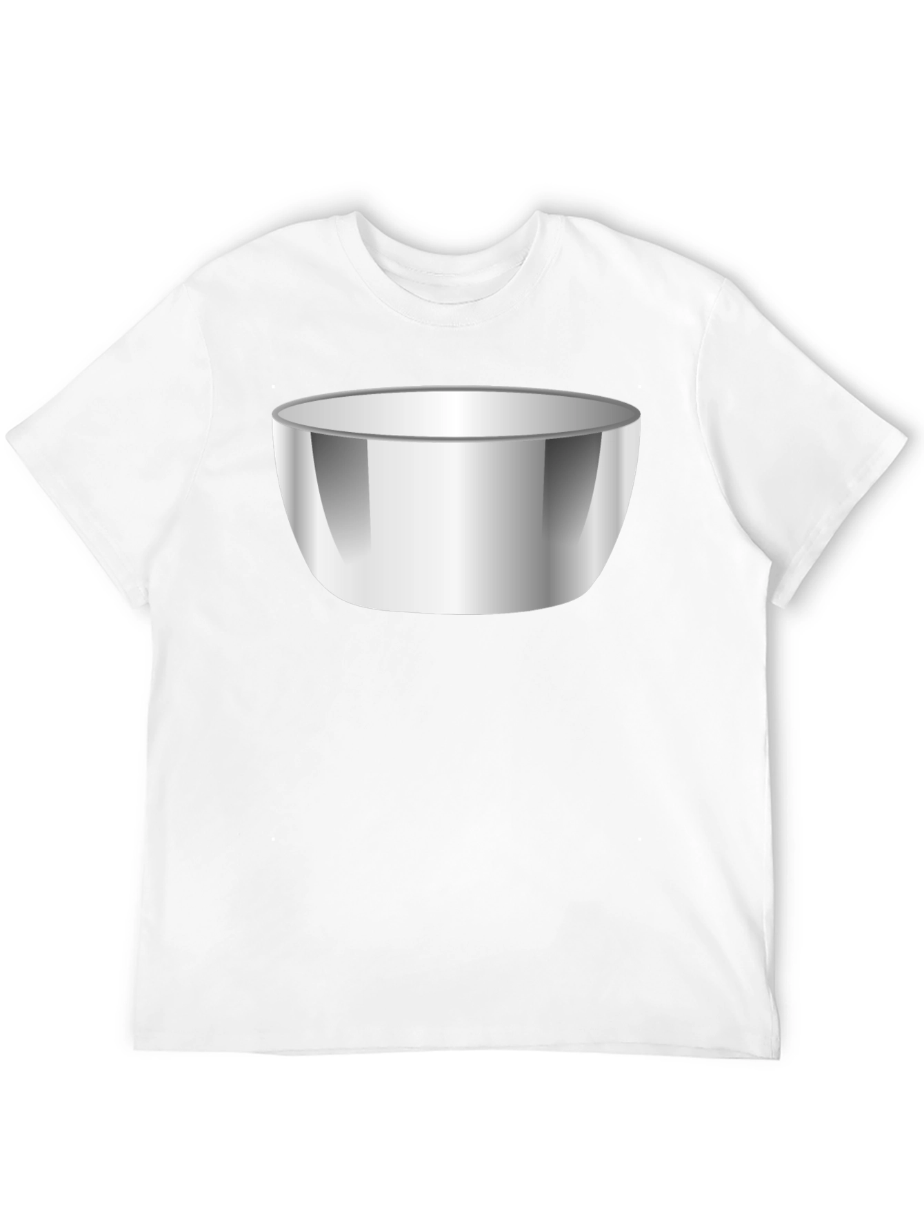 Bowl Graphic T-Shirt - Black Cotton Tee