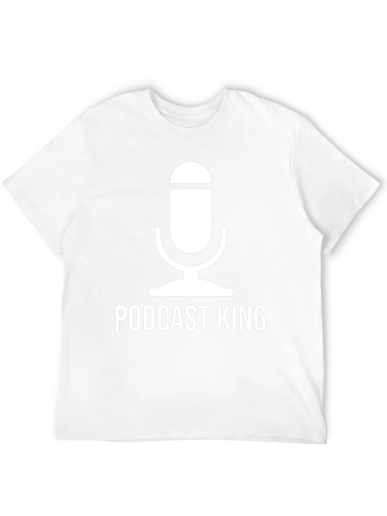 Podcast King Graphic Tee - Black
