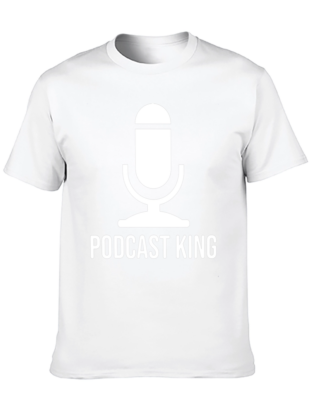 Podcast King Graphic Tee - Black