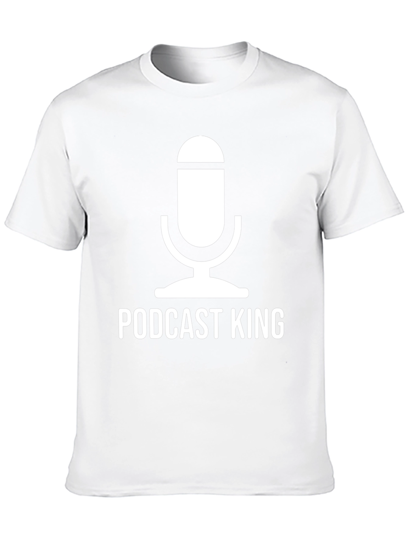Podcast King Graphic Tee - Black