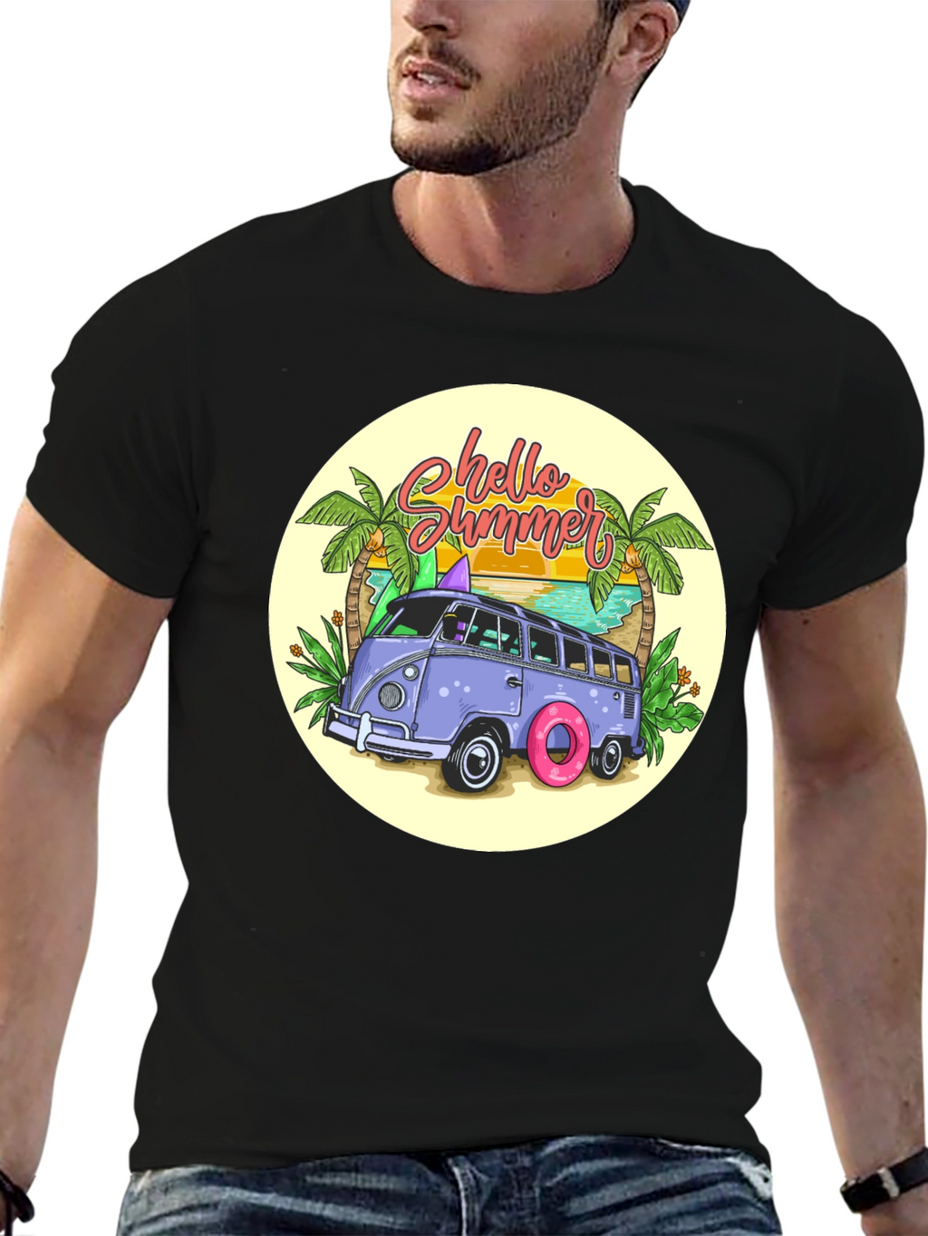 Summer Beach Van T-Shirt
