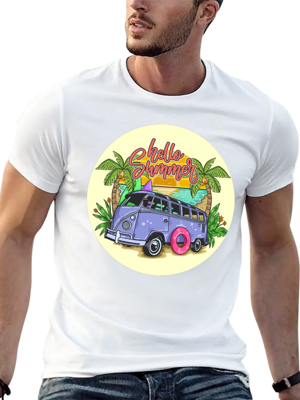 Summer Beach Van T-Shirt
