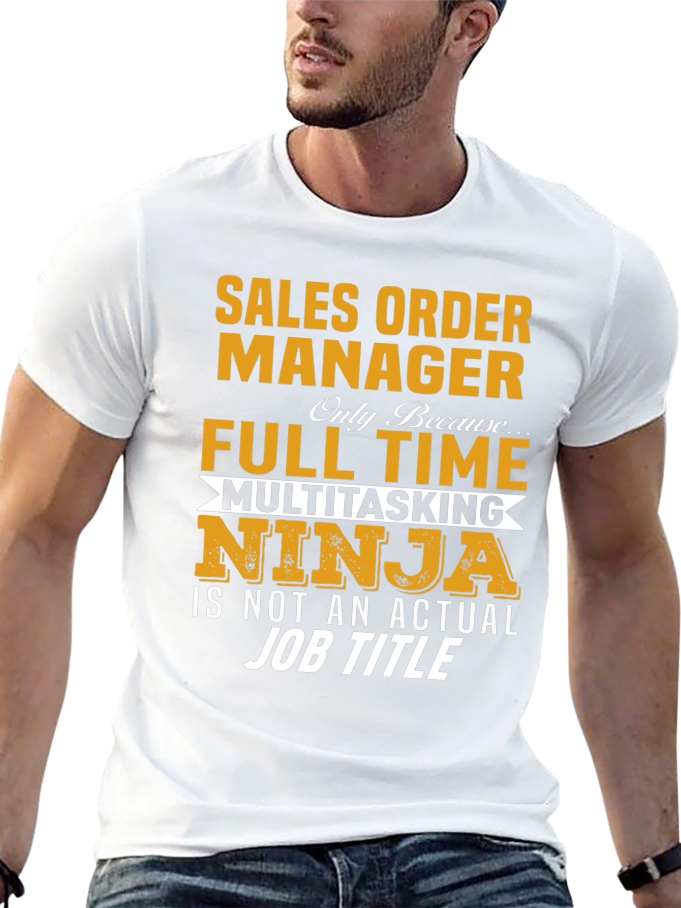 Sales Order Manager Full Time Multitasking Ninja T-Shirt