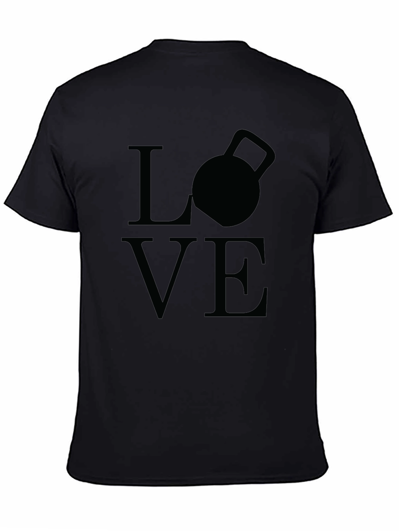 LOVE Kettlebell Black T-Shirt