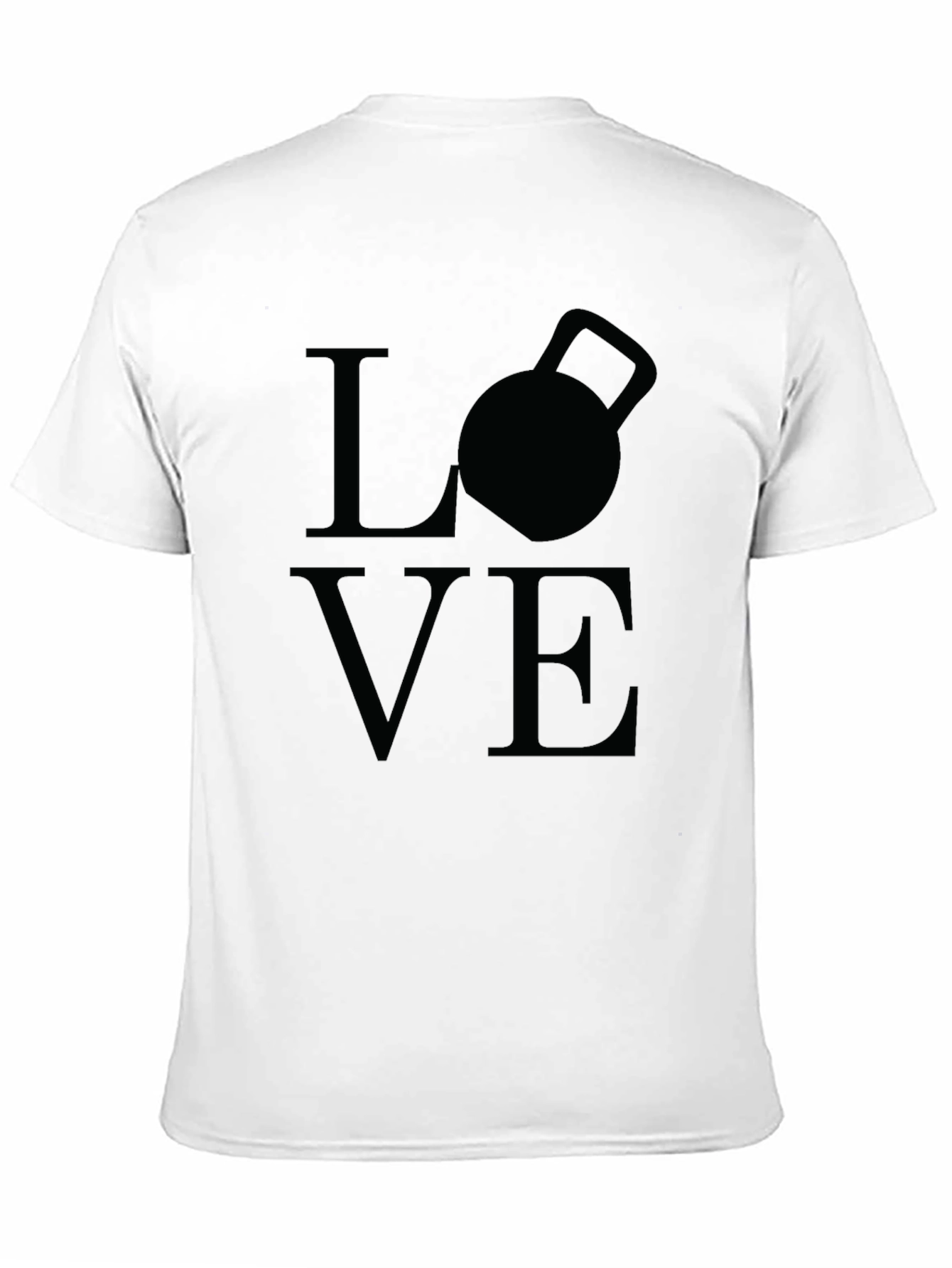 LOVE Kettlebell Black T-Shirt