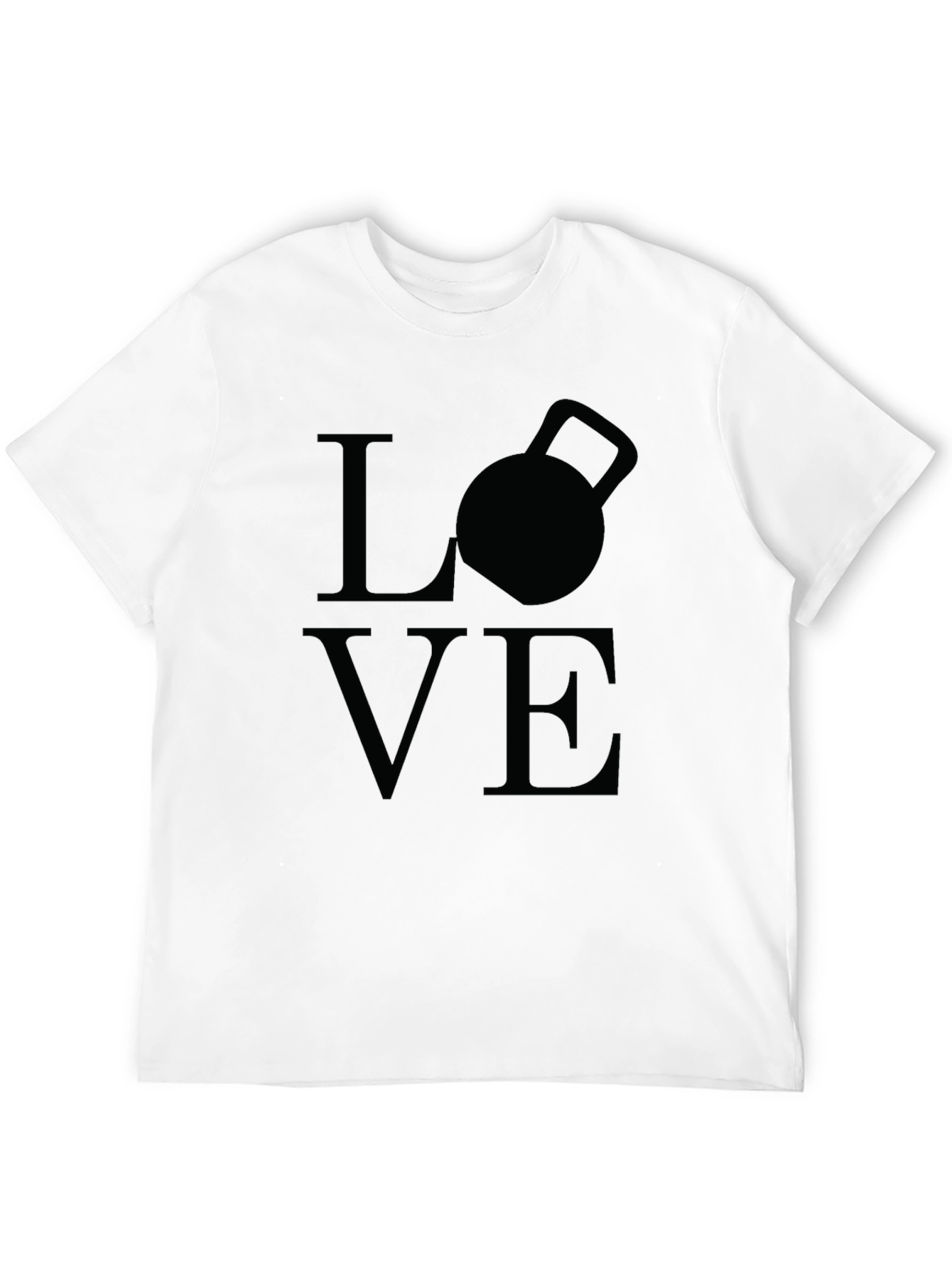 LOVE Kettlebell Black T-Shirt