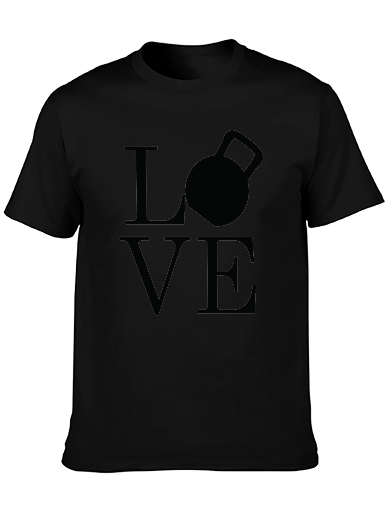 LOVE Kettlebell Black T-Shirt