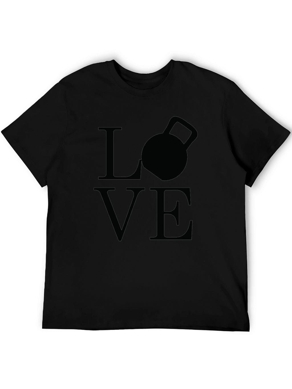 LOVE Kettlebell Black T-Shirt