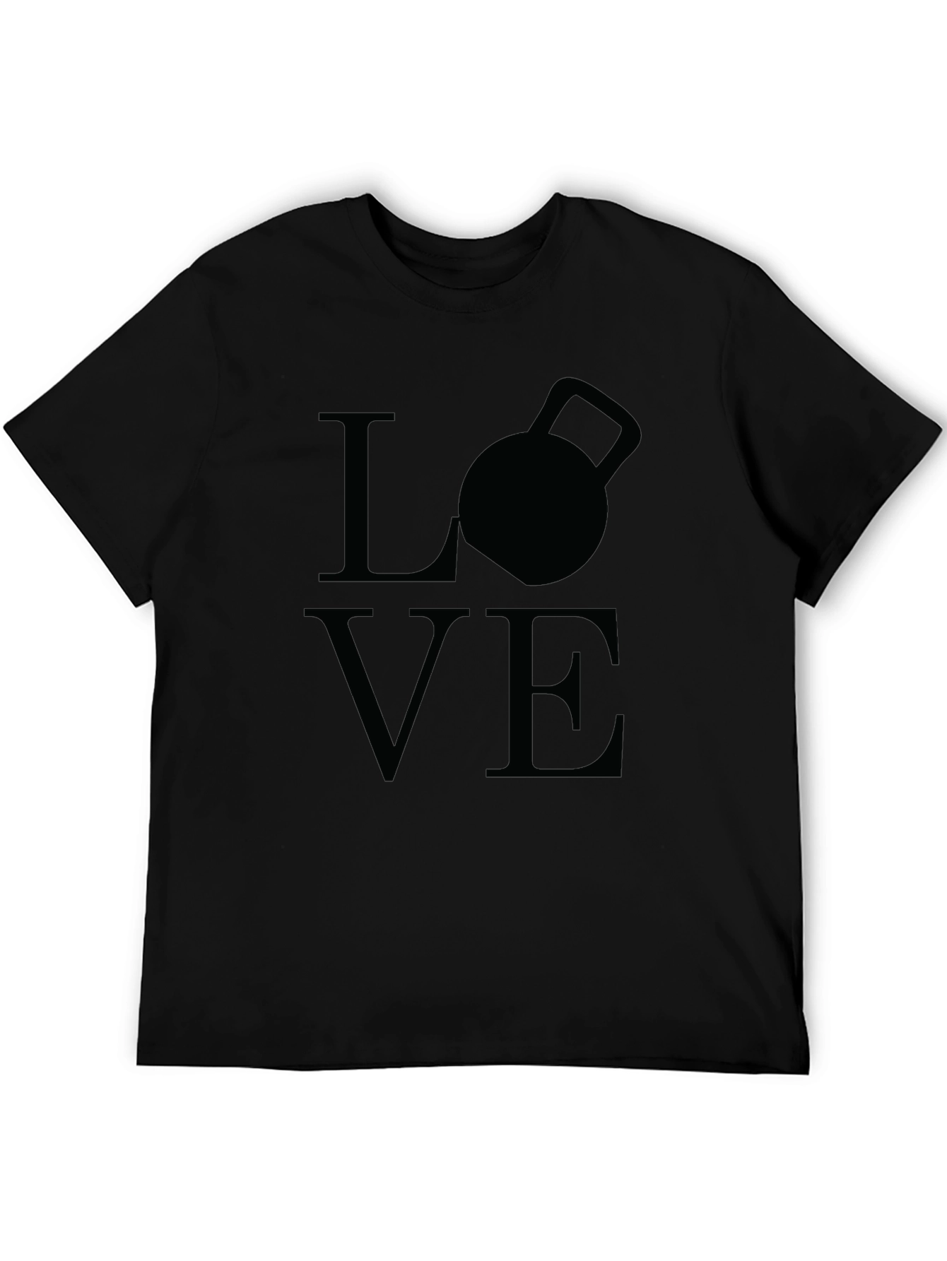 LOVE Kettlebell Black T-Shirt