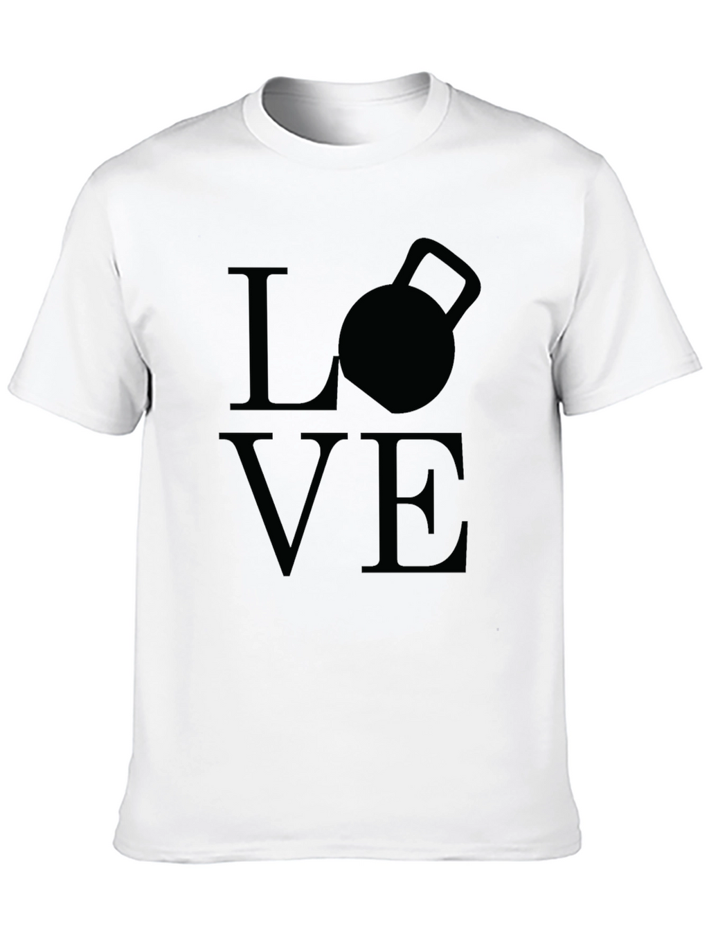 LOVE Kettlebell Black T-Shirt