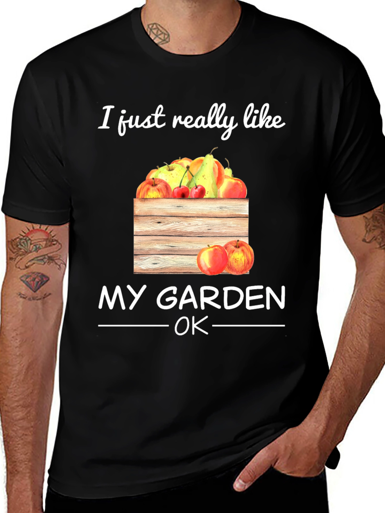 Gardening Lover T-Shirt - I Just Really Like My Garden