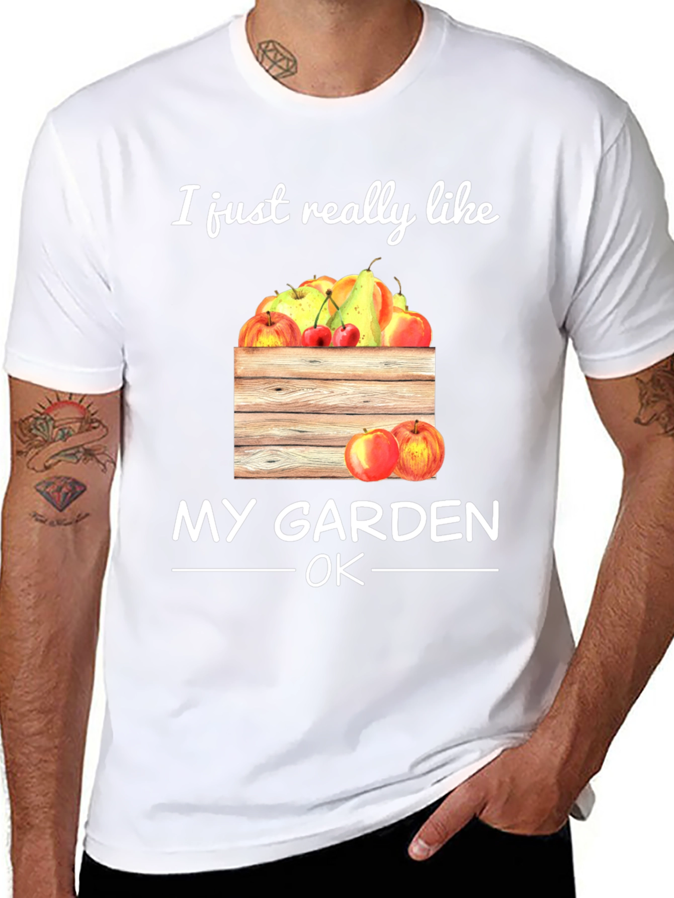 Gardening Lover T-Shirt - I Just Really Like My Garden