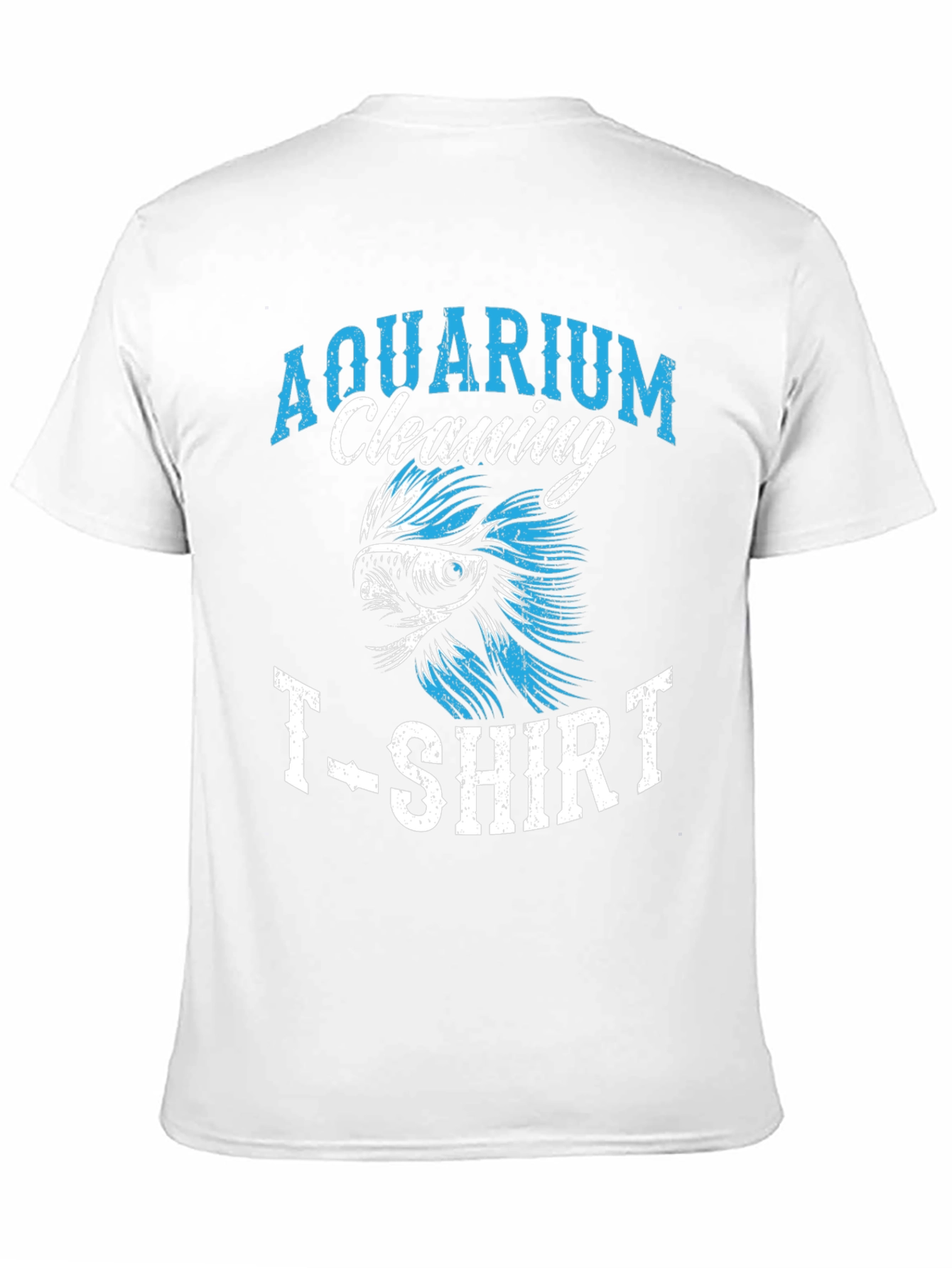 Aquarium Cleaning T-Shirt Fish Keeper Tee