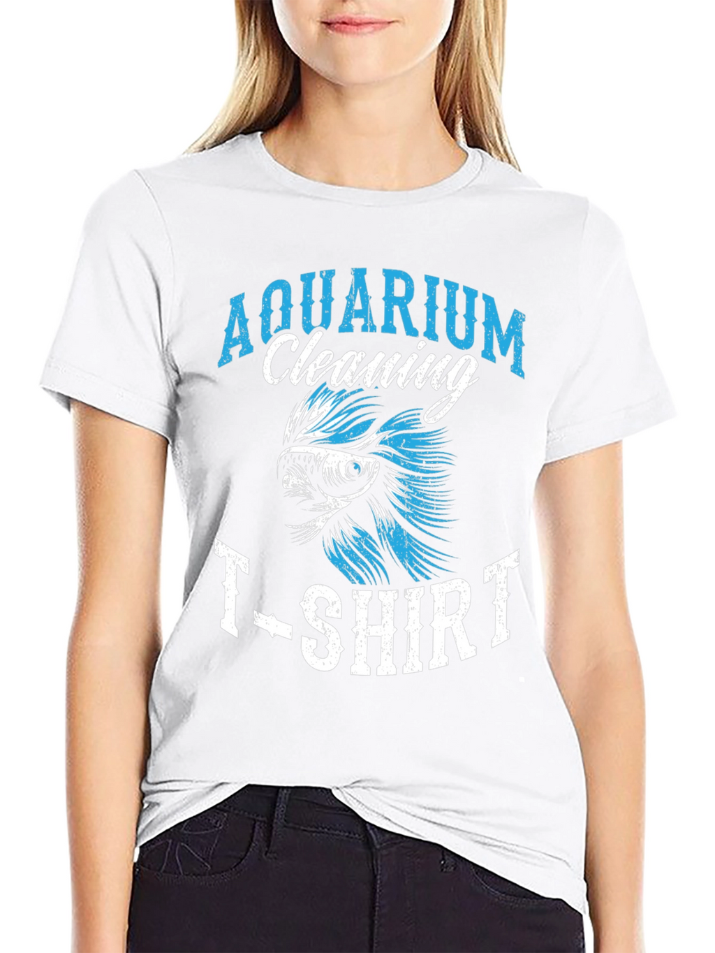Aquarium Cleaning T-Shirt Fish Keeper Tee