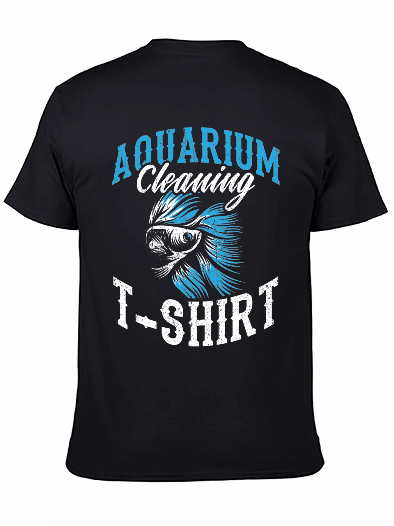 Aquarium Cleaning T-Shirt Fish Keeper Tee
