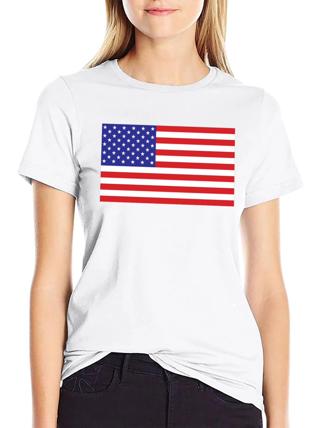 American Flag Graphic Tee - Patriotic Pride