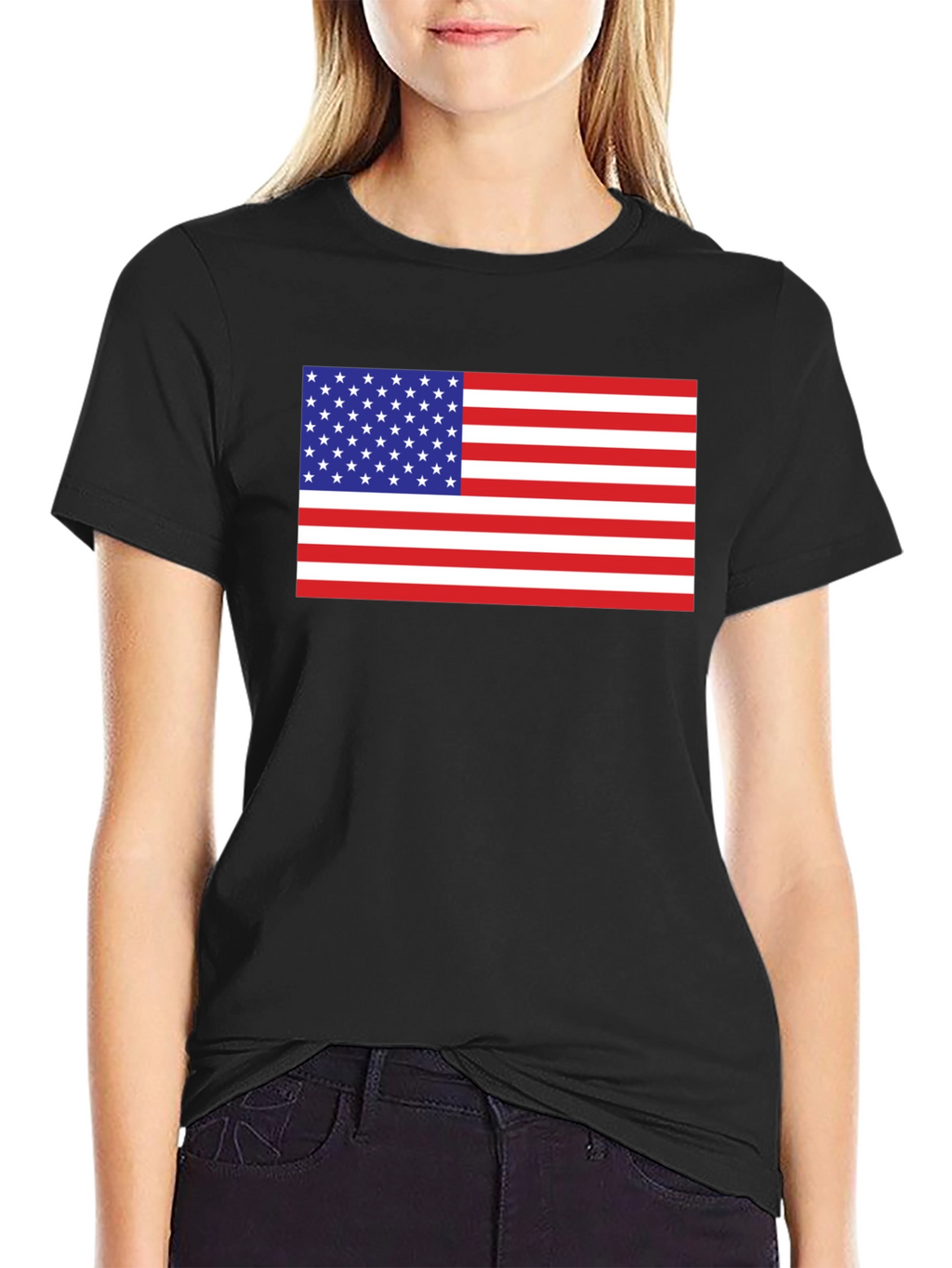 American Flag Graphic Tee - Patriotic Pride