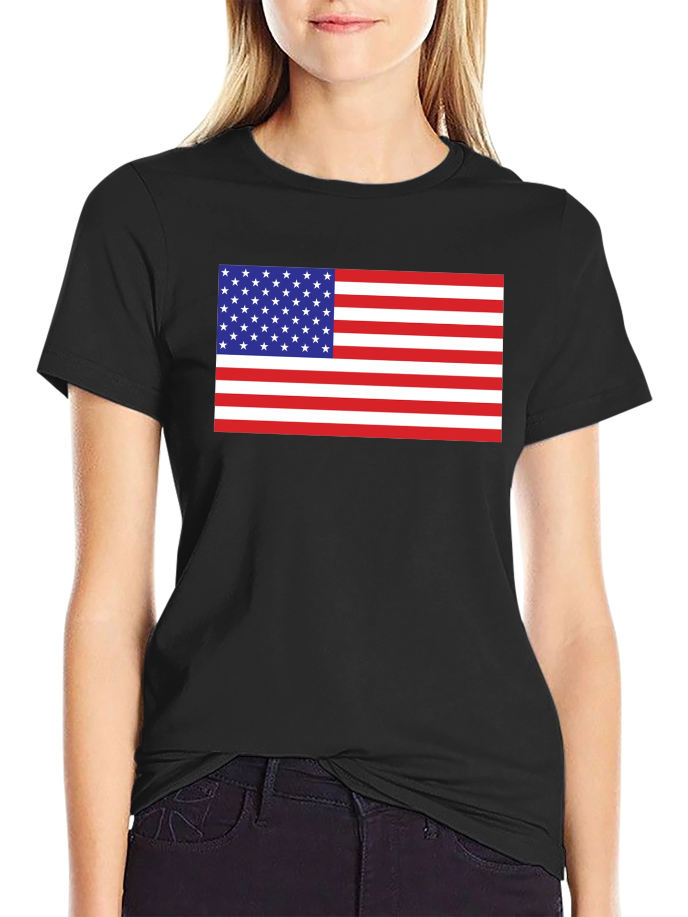American Flag Graphic Tee - Patriotic Pride