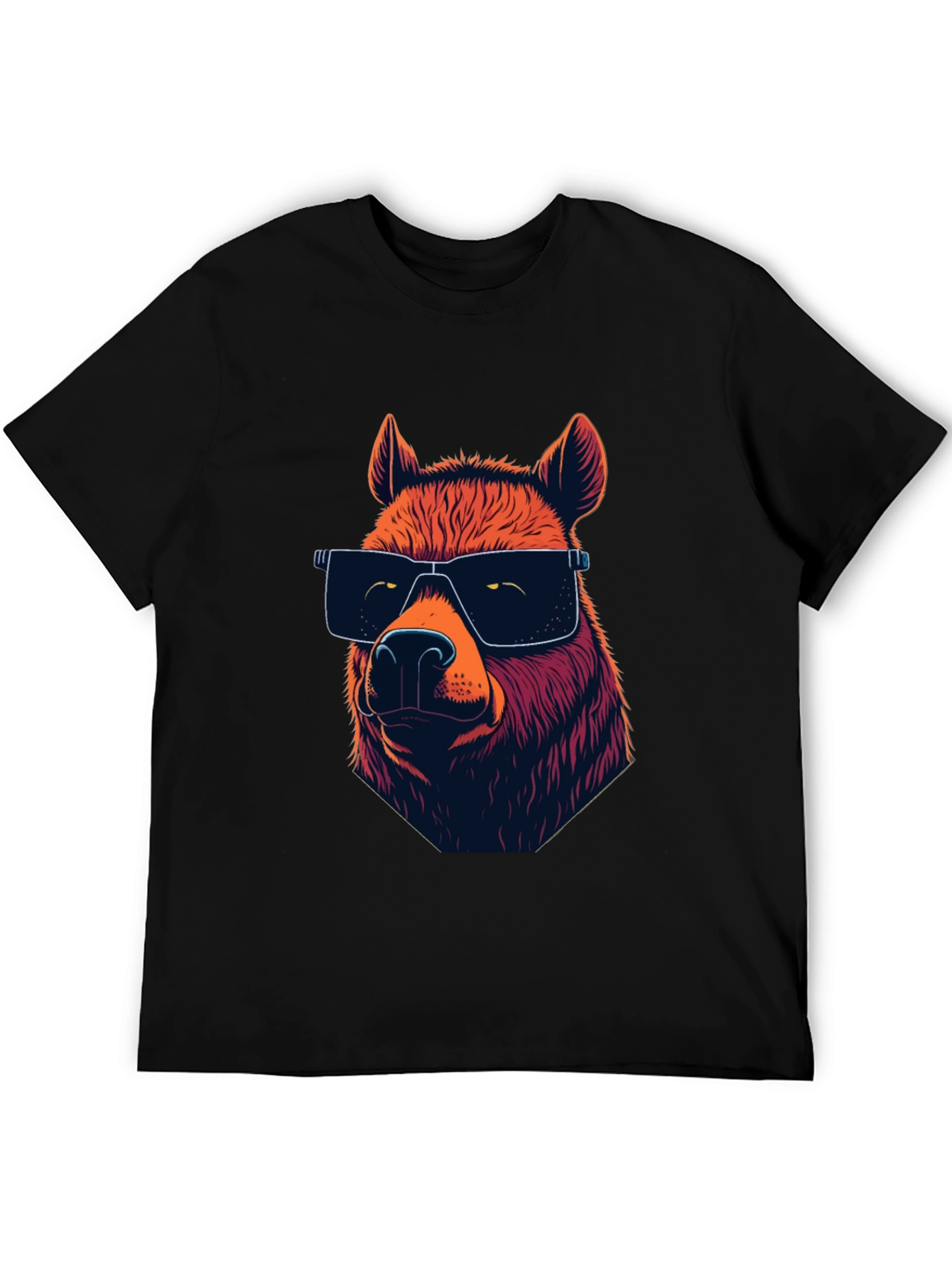 Cool Bear Graphic T-Shirt - Unisex Black Tee