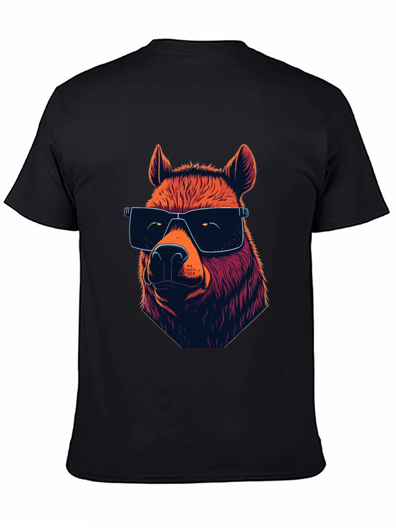 Cool Bear Graphic T-Shirt - Unisex Black Tee