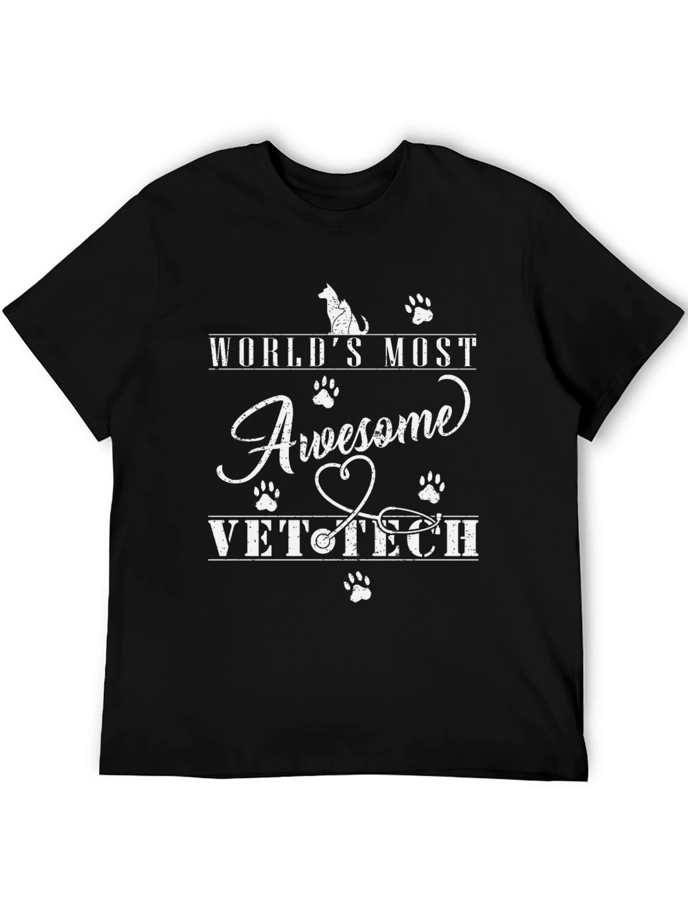 Awesome Vet Tech T-Shirt - Gift for Veterinary Technicians