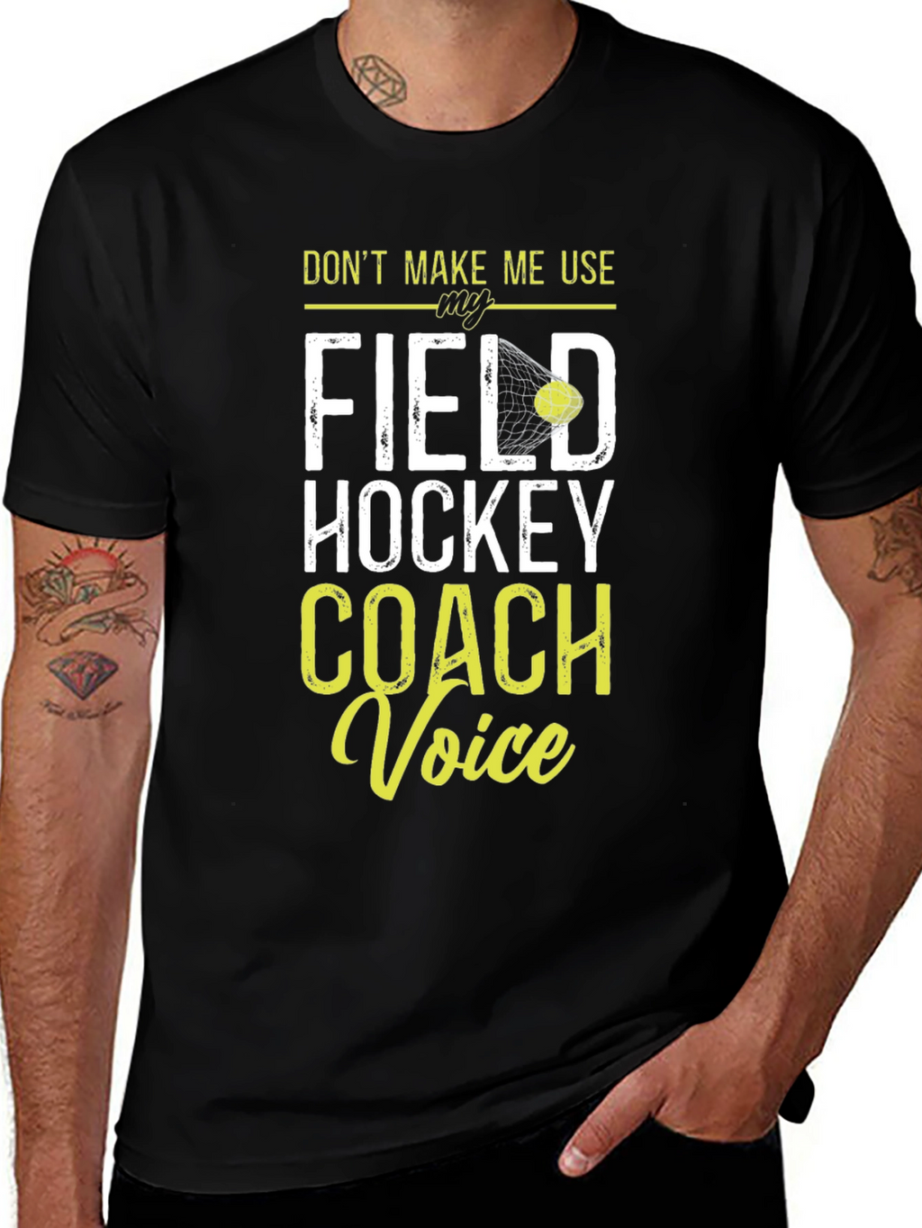 Funny Field Hockey Coach T-Shirt
