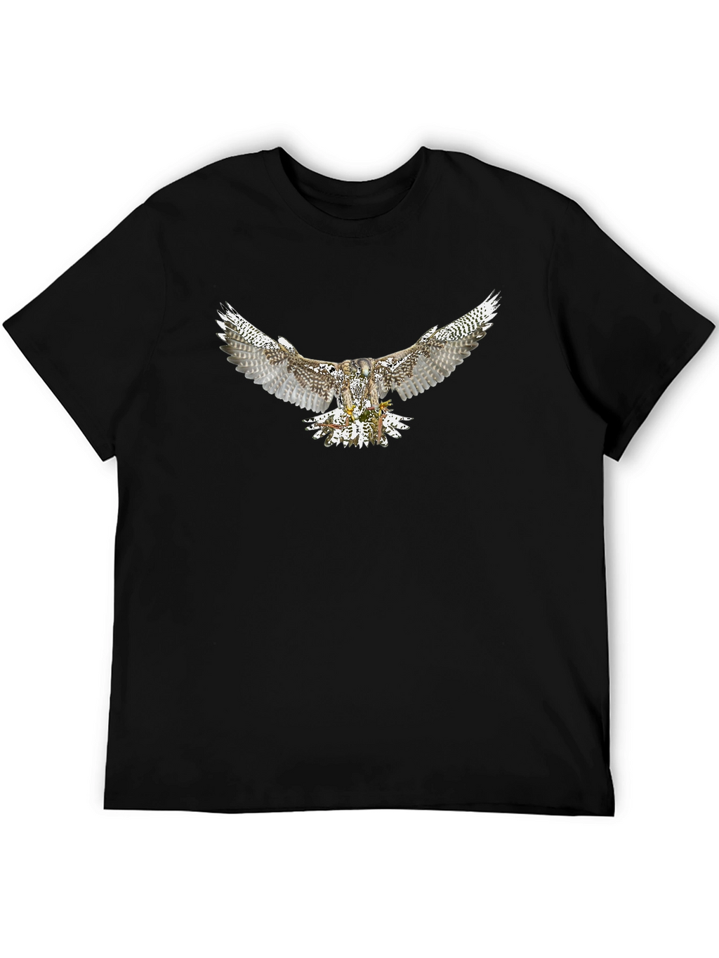 Eagle Graphic Black T-Shirt | Mens