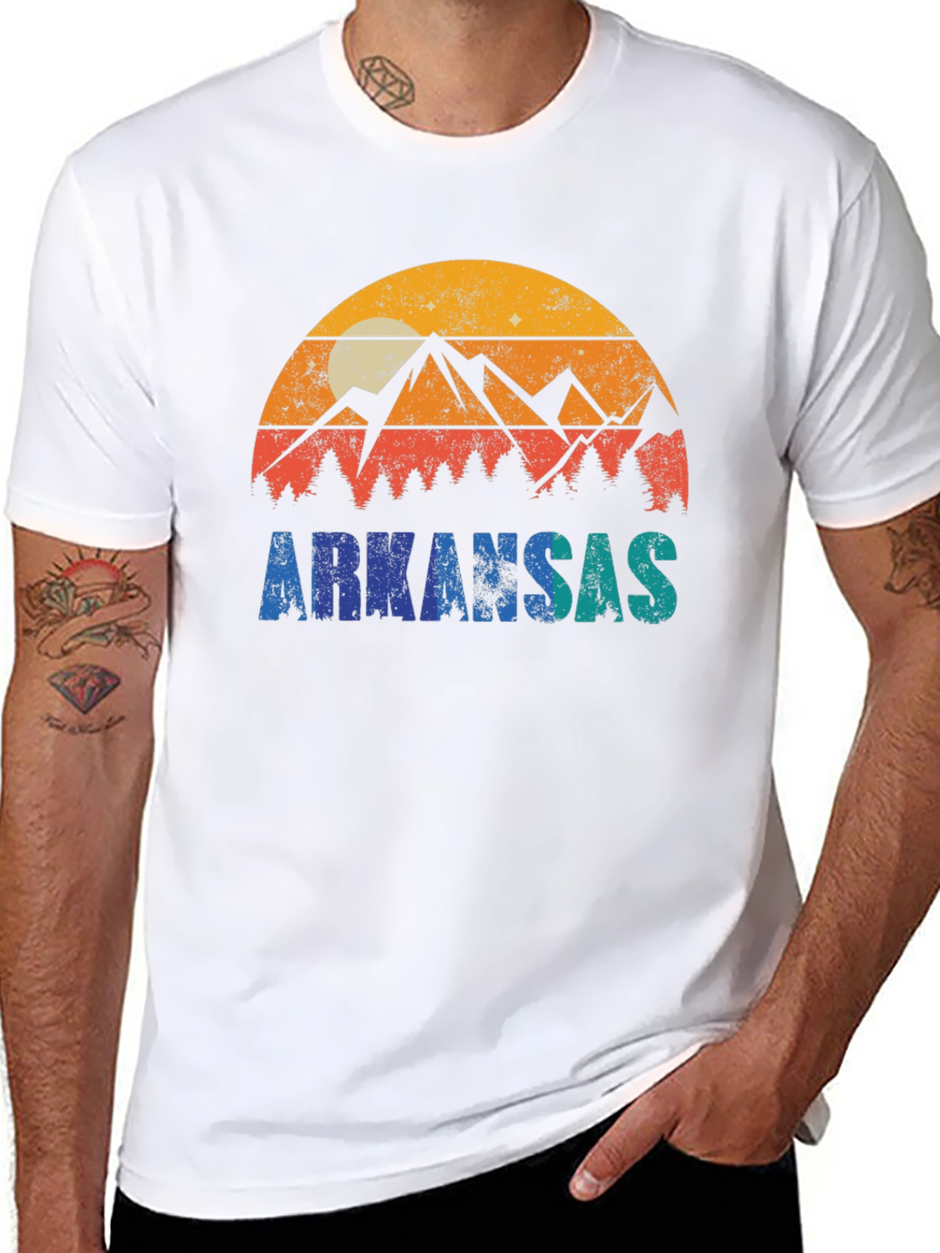 Arkansas Vintage Mountain T-Shirt