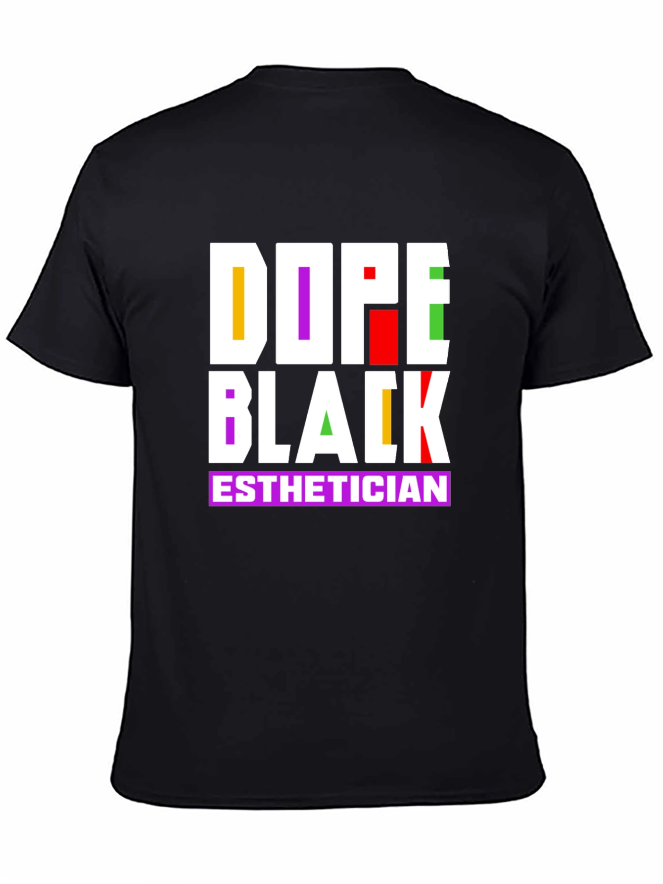 Dope Black Esthetician Graphic Tee