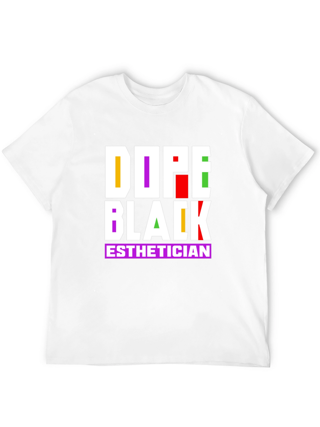 Dope Black Esthetician Graphic Tee