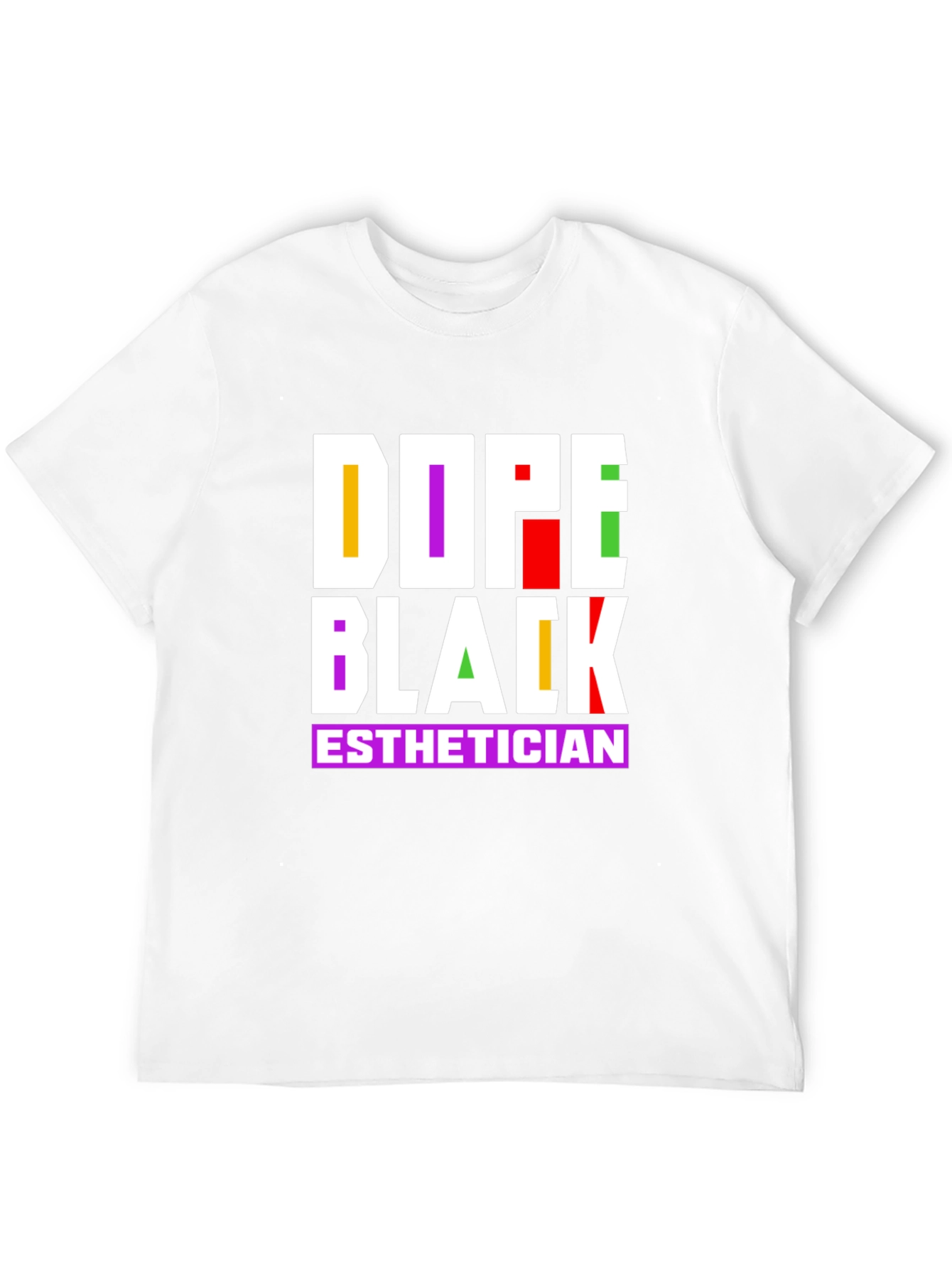 Dope Black Esthetician Graphic Tee