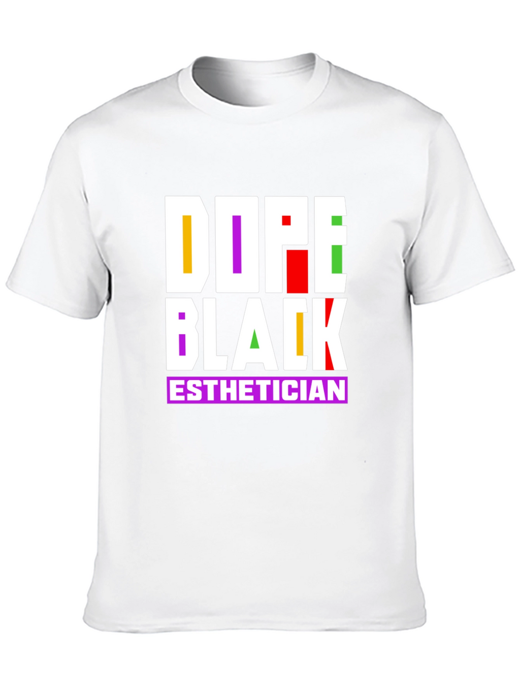 Dope Black Esthetician Graphic Tee