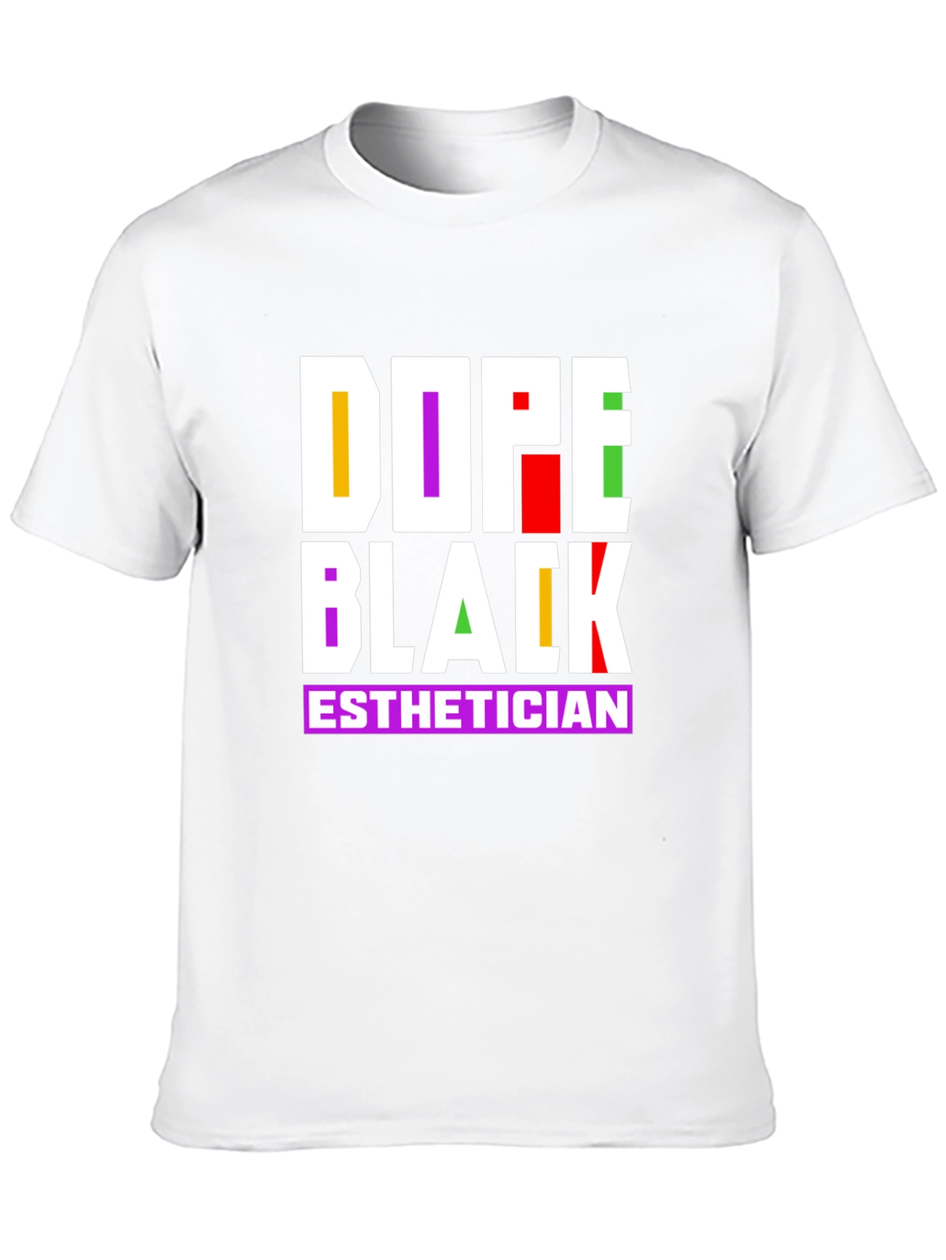 Dope Black Esthetician Graphic Tee
