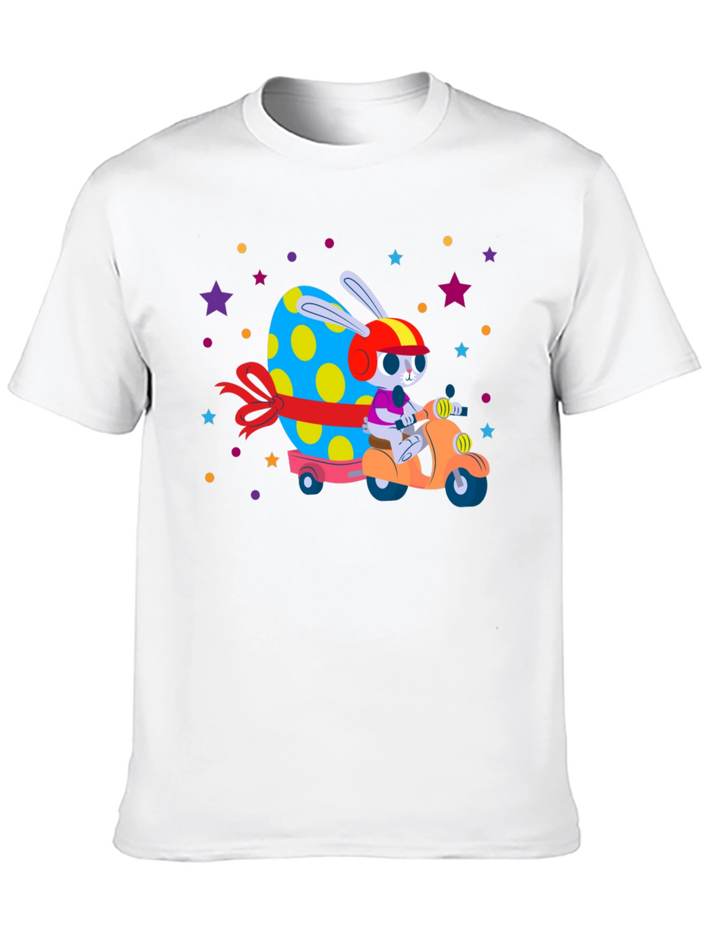Easter Bunny Scooter T-Shirt