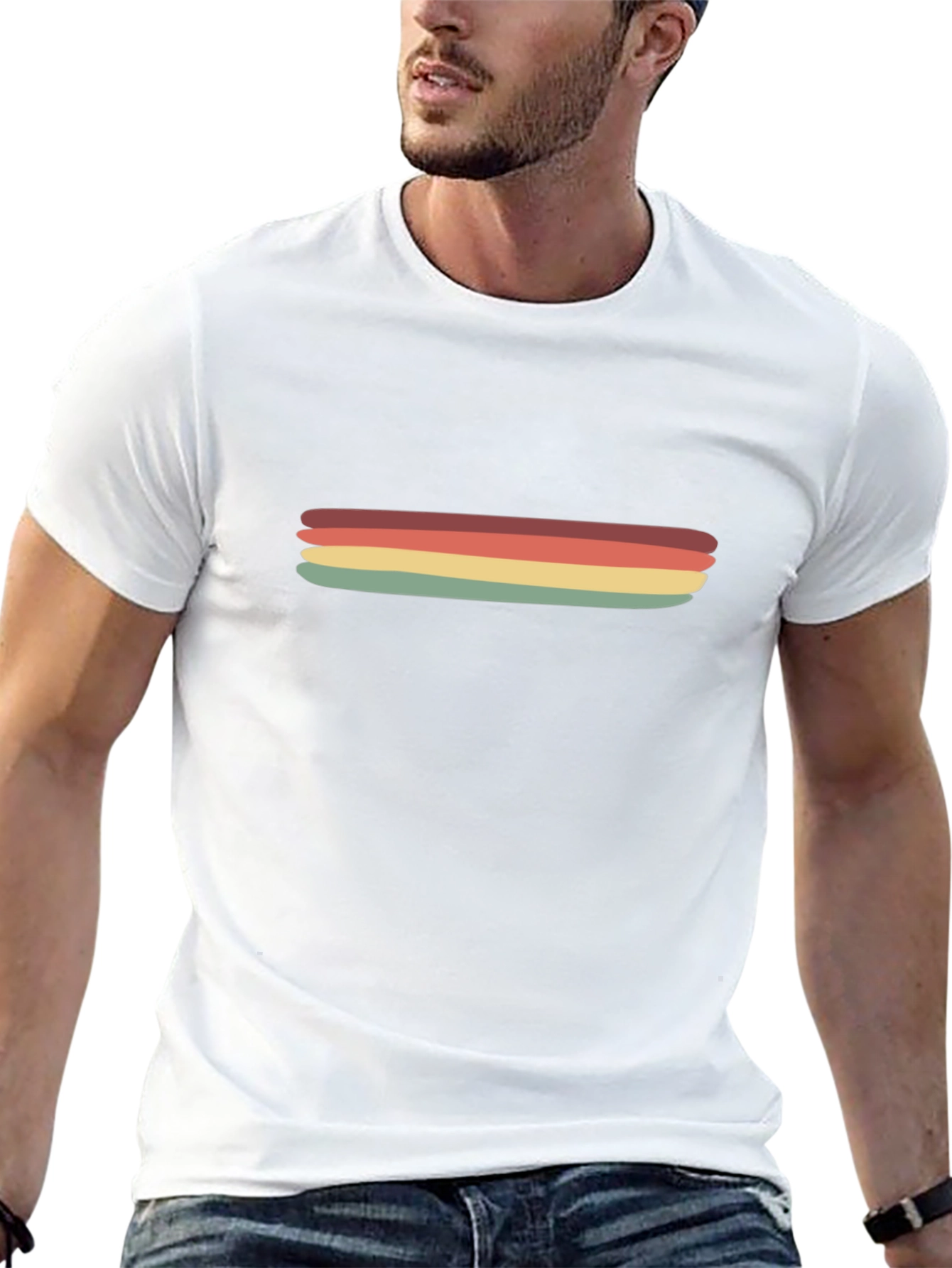 Retro Stripe T-Shirt - Vintage Style Tee