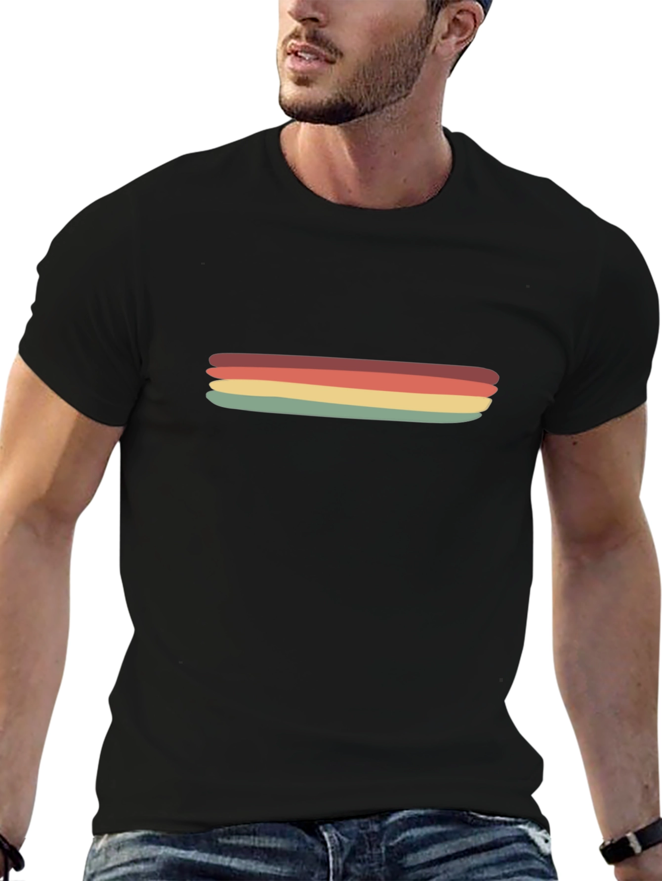 Retro Stripe T-Shirt - Vintage Style Tee