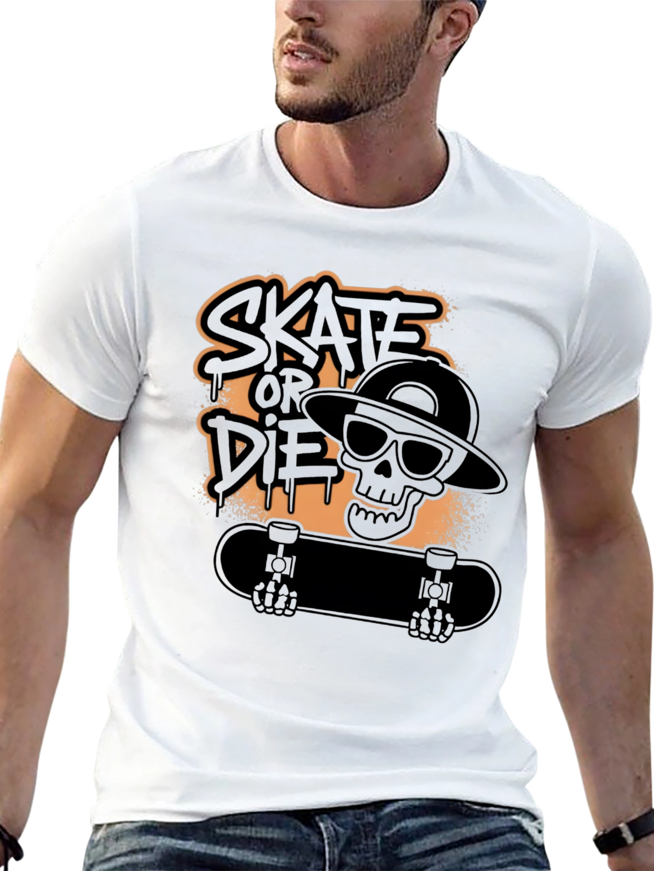 Skate or Die Graphic T-Shirt