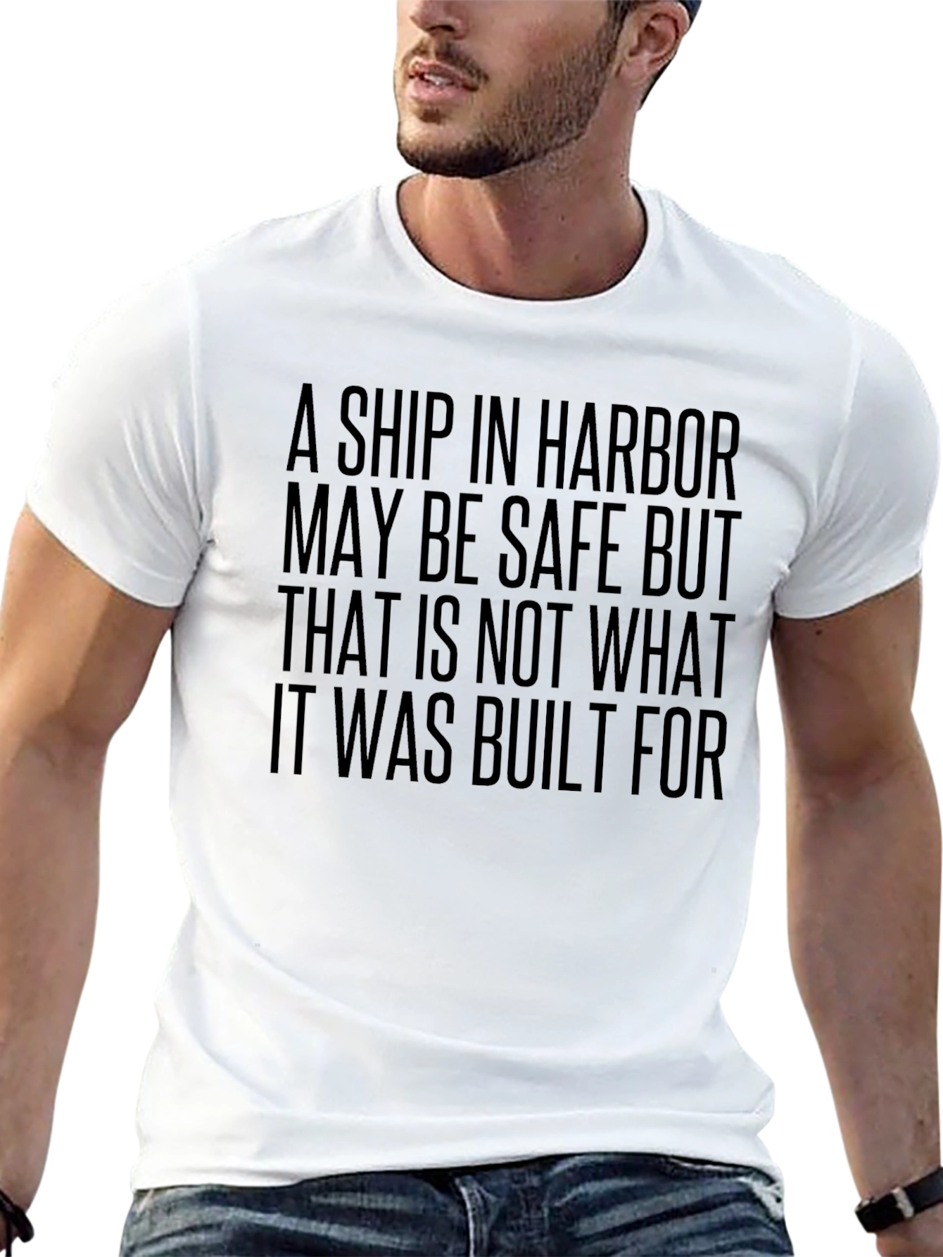 Inspirational Ship T-Shirt - Take Risks